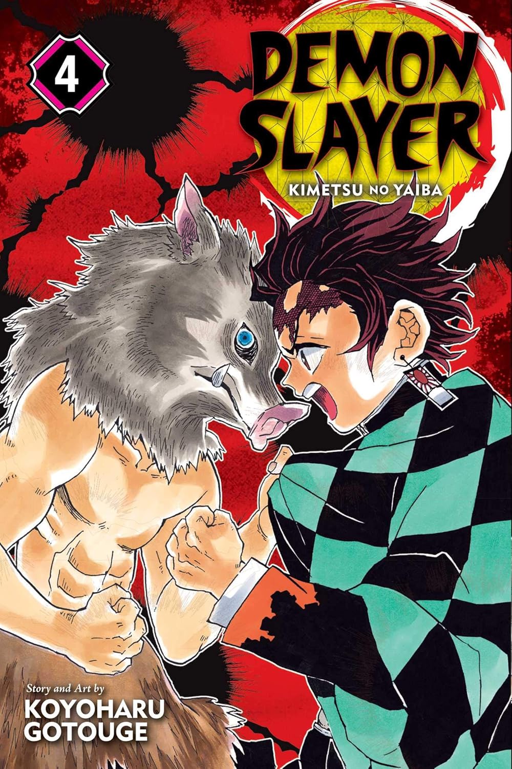 Marissa's Books & Gifts 9781974700554 Paperback Demon Slayer: Kimetsu no Yaiba, Vol. 4
