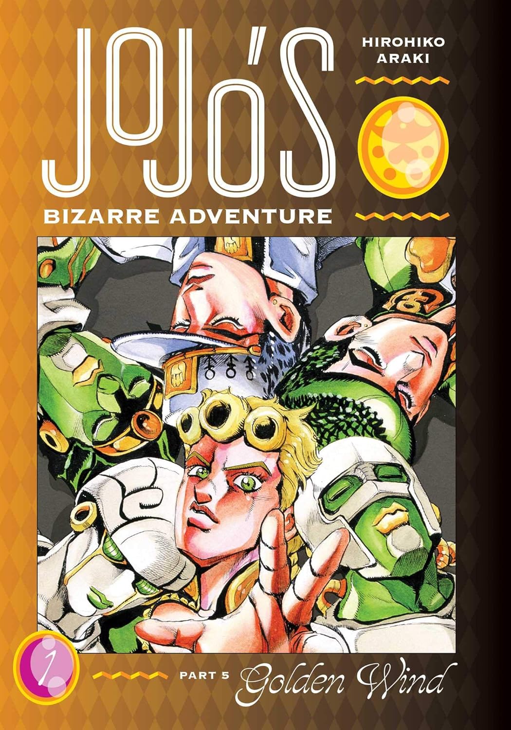 Marissa's Books & Gifts 9781974723492 Hardcover JoJo's Bizarre Adventure, Part 5: Golden Wind, Vol. 1