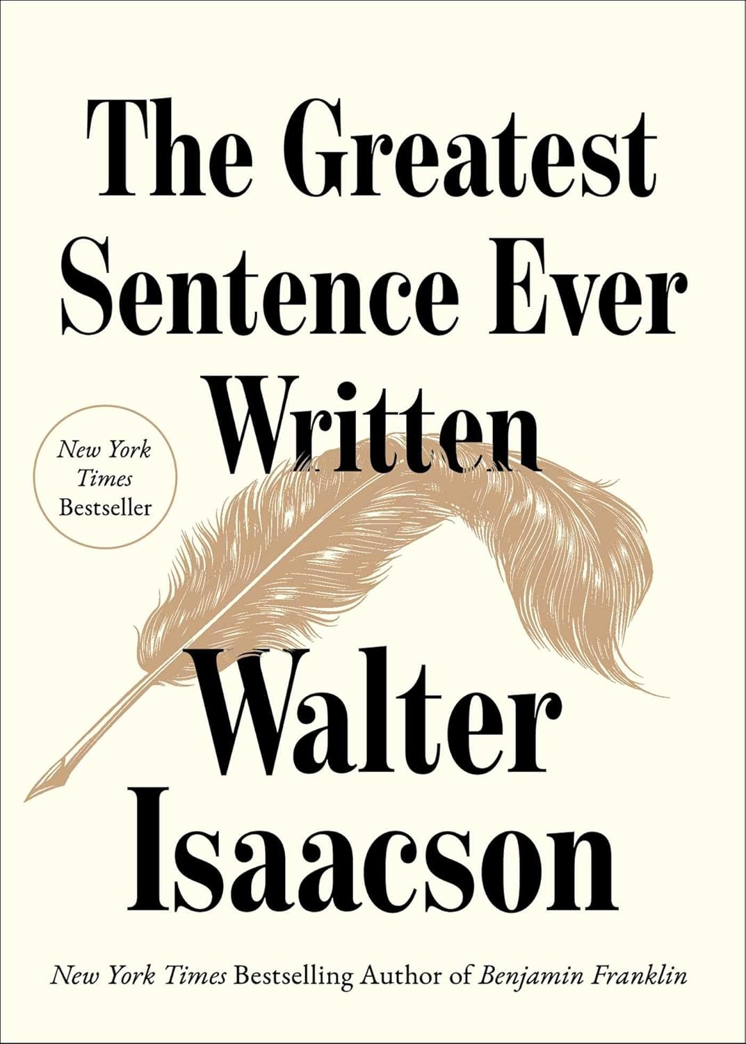 Marissa's Books & Gifts 9781982181314 Hardcover The Greatest Sentence Ever Written