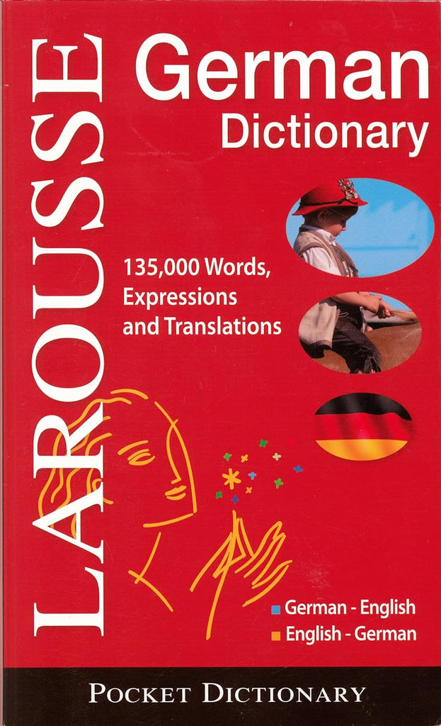 Marissa's Books & Gifts, LLC 9782035410061 Paperback German Pocket Dictionary - 135,000 Words Expressions And Translations