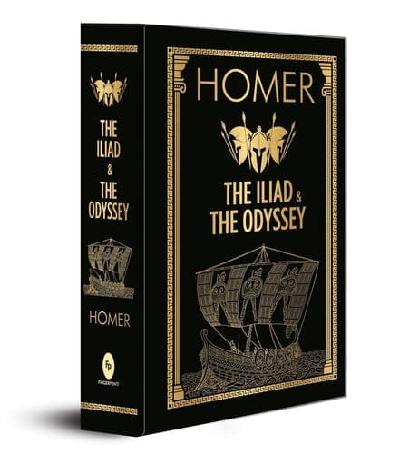 Ingram 9789388144292 Hardcover The Iliad and the Odyssey (Deluxe Hardbound Edition)