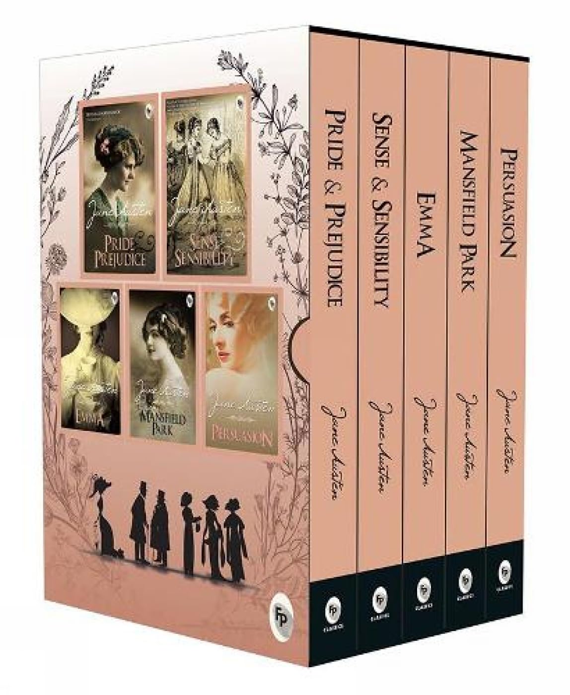 Marissa's Books & Gifts, LLC 9789388810517 Paperback Box Set (5 Books) Greatest Works of Jane Austen Box Set