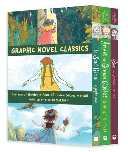 Ingram 9798881603298 Paperback Graphic Novel Classics: the Secret Garden, Anne of Green Gables, and Heidi
