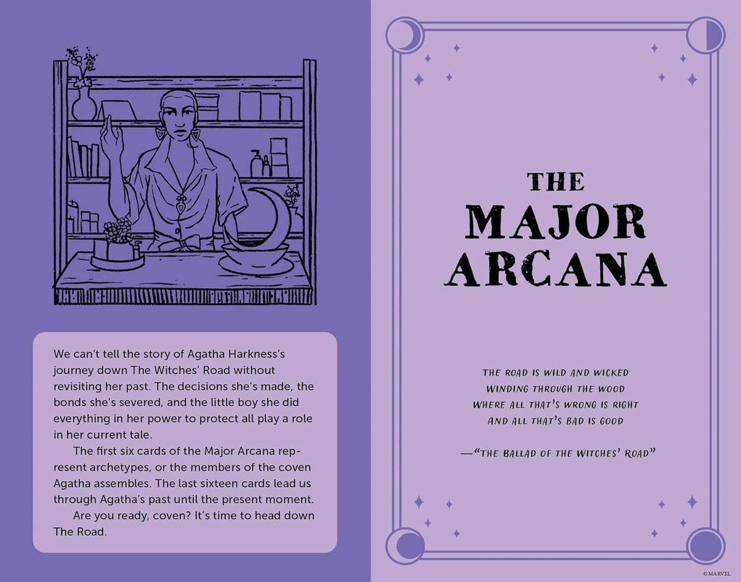 Marissa's Books & Gifts 9798886638233 Agatha All Along Tarot Deck and Guidebook