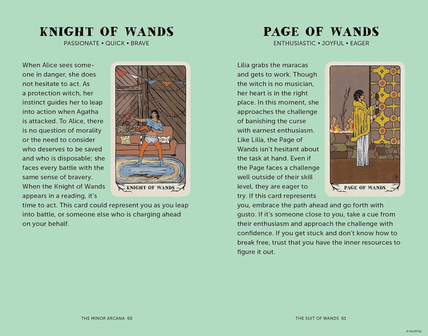 Marissa's Books & Gifts 9798886638233 Agatha All Along Tarot Deck and Guidebook