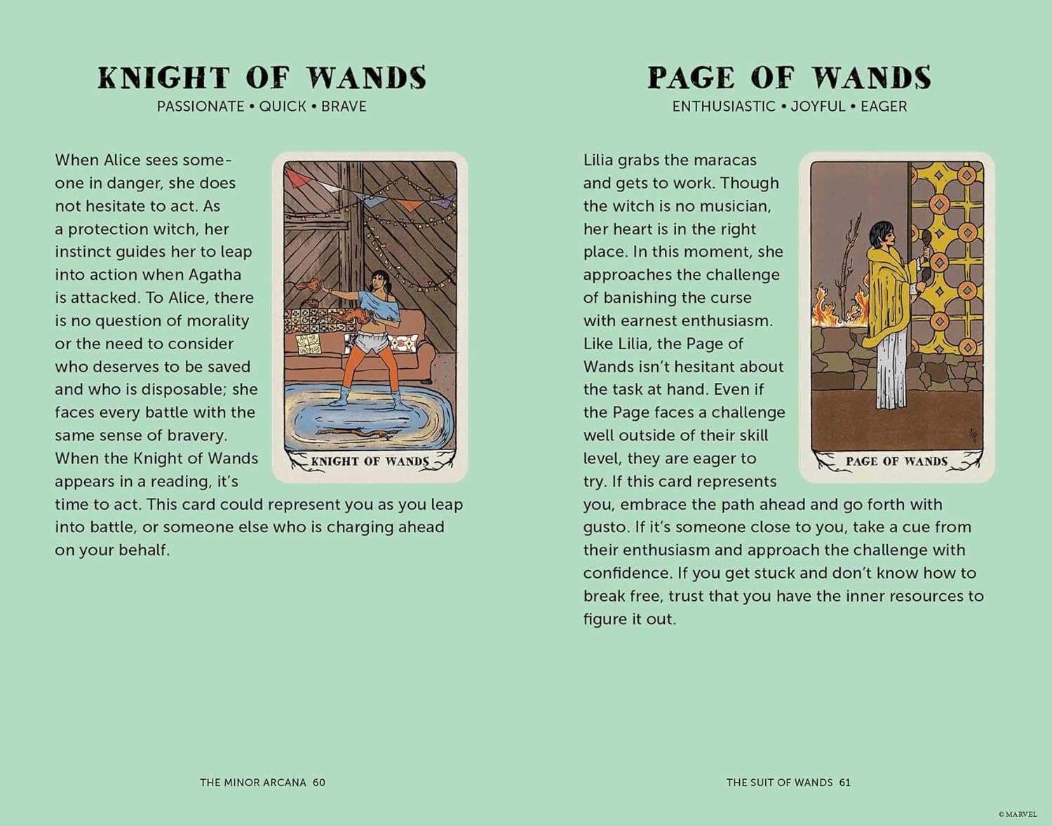 Marissa's Books & Gifts 9798886638233 Agatha All Along Tarot Deck and Guidebook