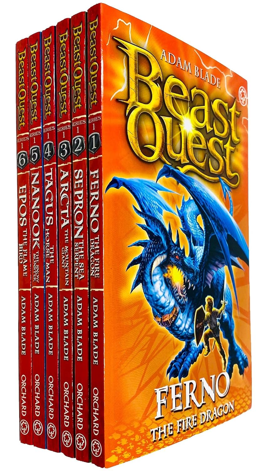 Marissa's Books & Gifts, LLC 9999496652 Beast Quest Box Set Series 1 (Books 1-6)