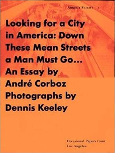 Marissa's Books & Gifts, LLC 0-87923-935-2 Looking For A City In America: Down These Mean Streets A Man Must Go : An Essay (angel's Flight; 1)