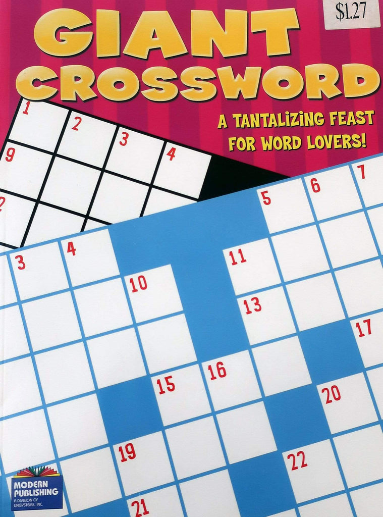 Marissa's Books & Gifts, LLC 030099460560 Giant Crossword A Tantalizing Feast for Word Lovers