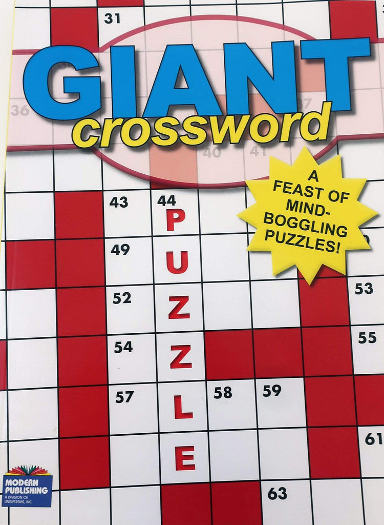 Marissa's Books & Gifts, LLC 030099470842 Giant Crossword A Feast of Mind Boggling Puzzles