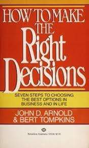 Marissa's Books & Gifts, LLC 0345325583 How To Make the Right Decisions