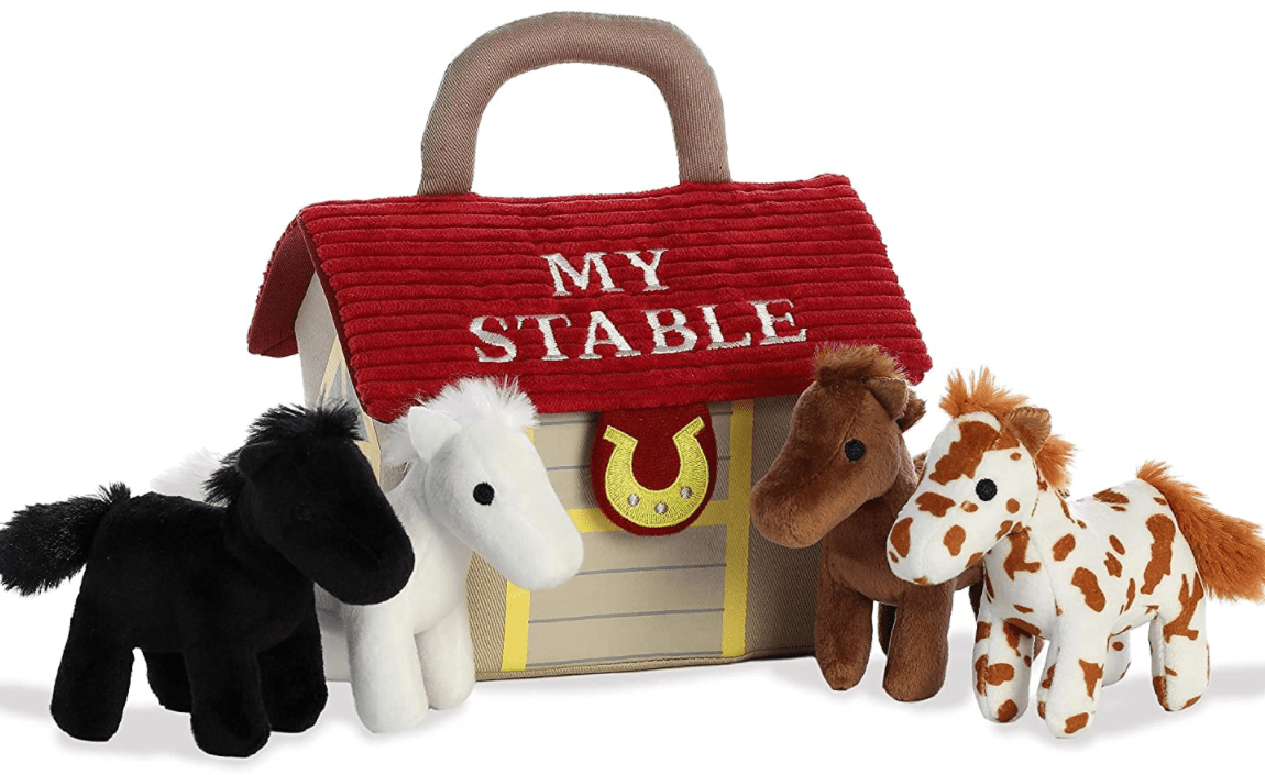 Marissa's Books & Gifts, LLC 092943230460 Baby Talk: My Stable