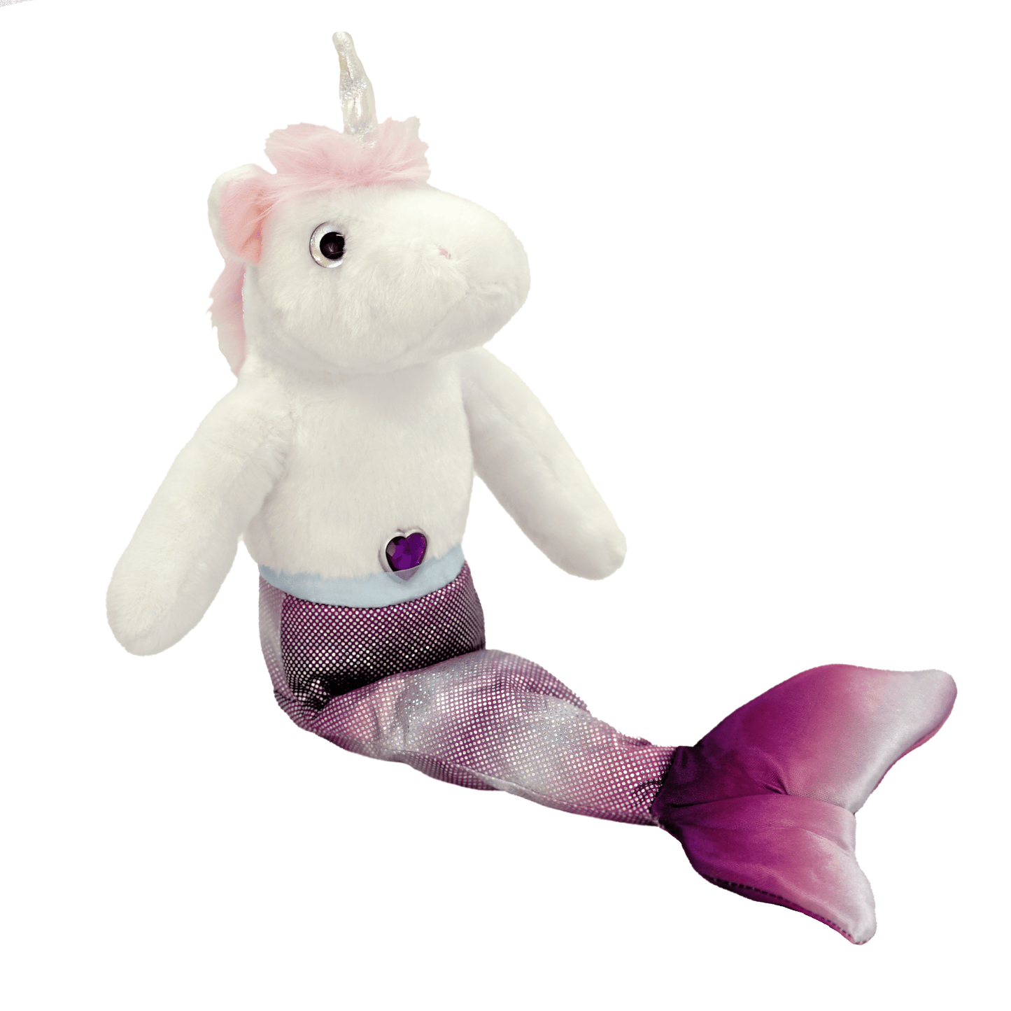 Marissa's Books & Gifts, LLC 4157329722 Funtastic Mercorn Plush Toy and Book Set