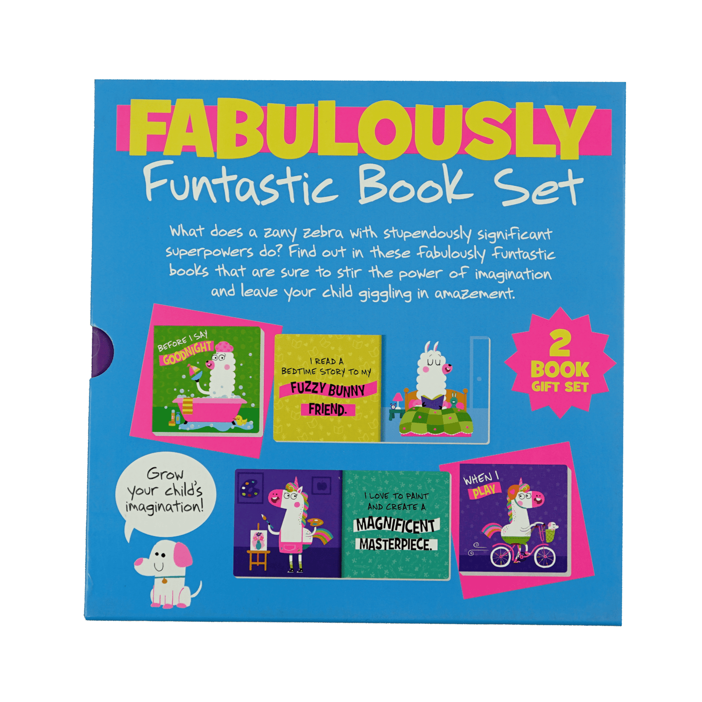 Marissa's Books & Gifts, LLC 4157329722 Funtastic Mercorn Plush Toy and Book Set