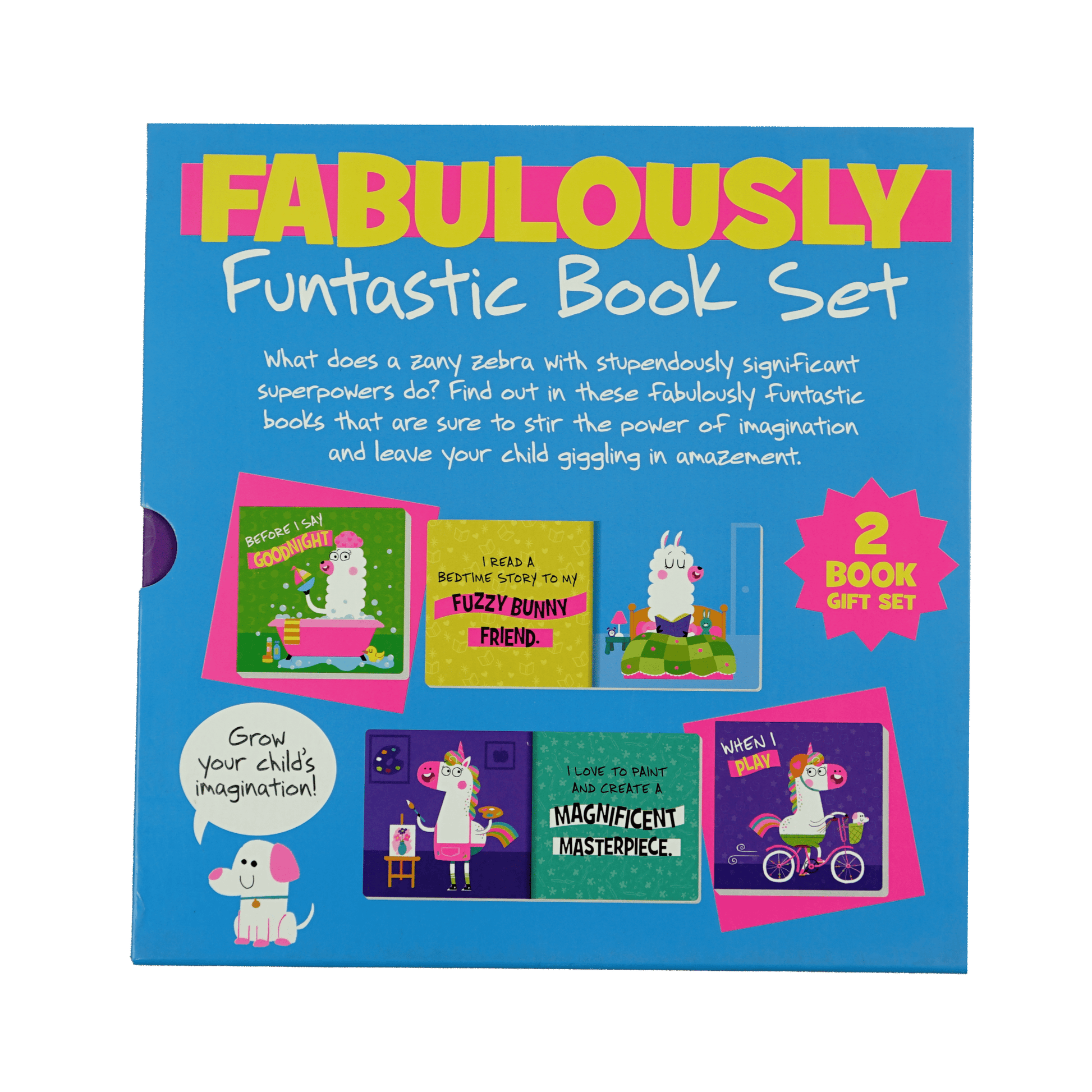 Marissa's Books & Gifts, LLC 4157329722 Funtastic Mercorn Plush Toy and Book Set