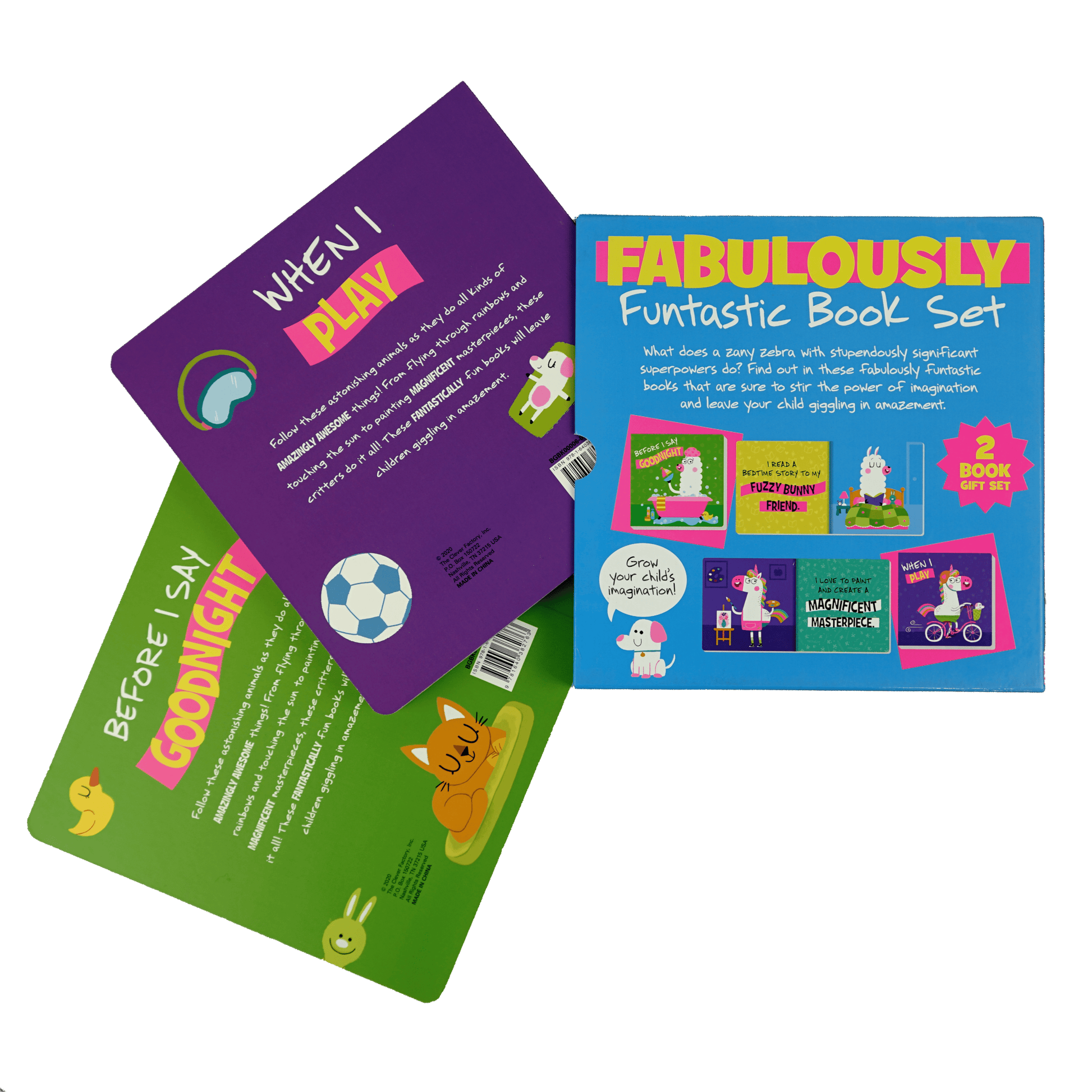 Marissa's Books & Gifts, LLC 4157329722 Funtastic Mercorn Plush Toy and Book Set