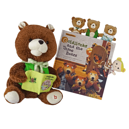 Marissa's Books & Gifts, LLC 4157329724 Read to Me! Goldilocks and the Three Bears Puppet Set