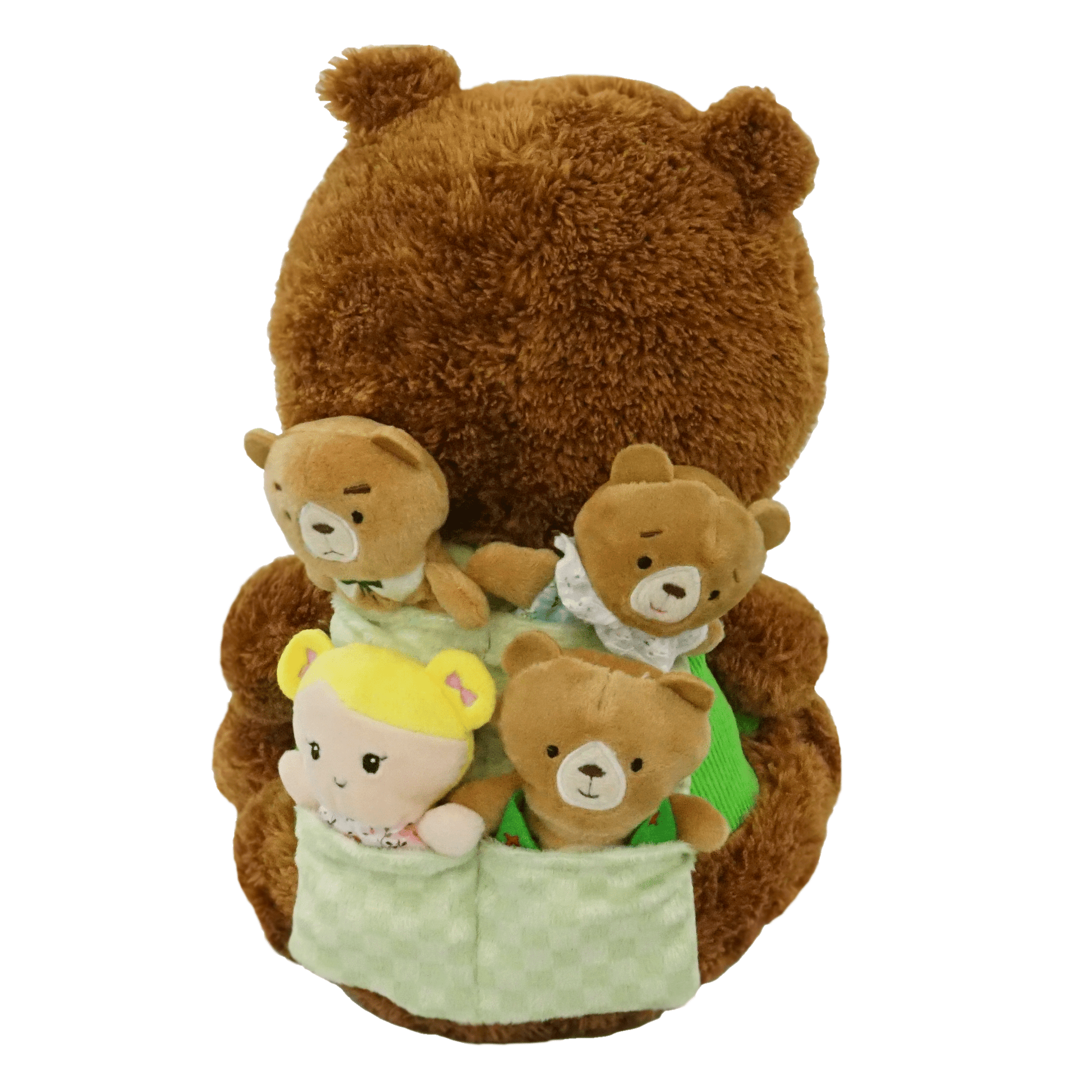 Marissa's Books & Gifts, LLC 4157329724 Read to Me! Goldilocks and the Three Bears Puppet Set