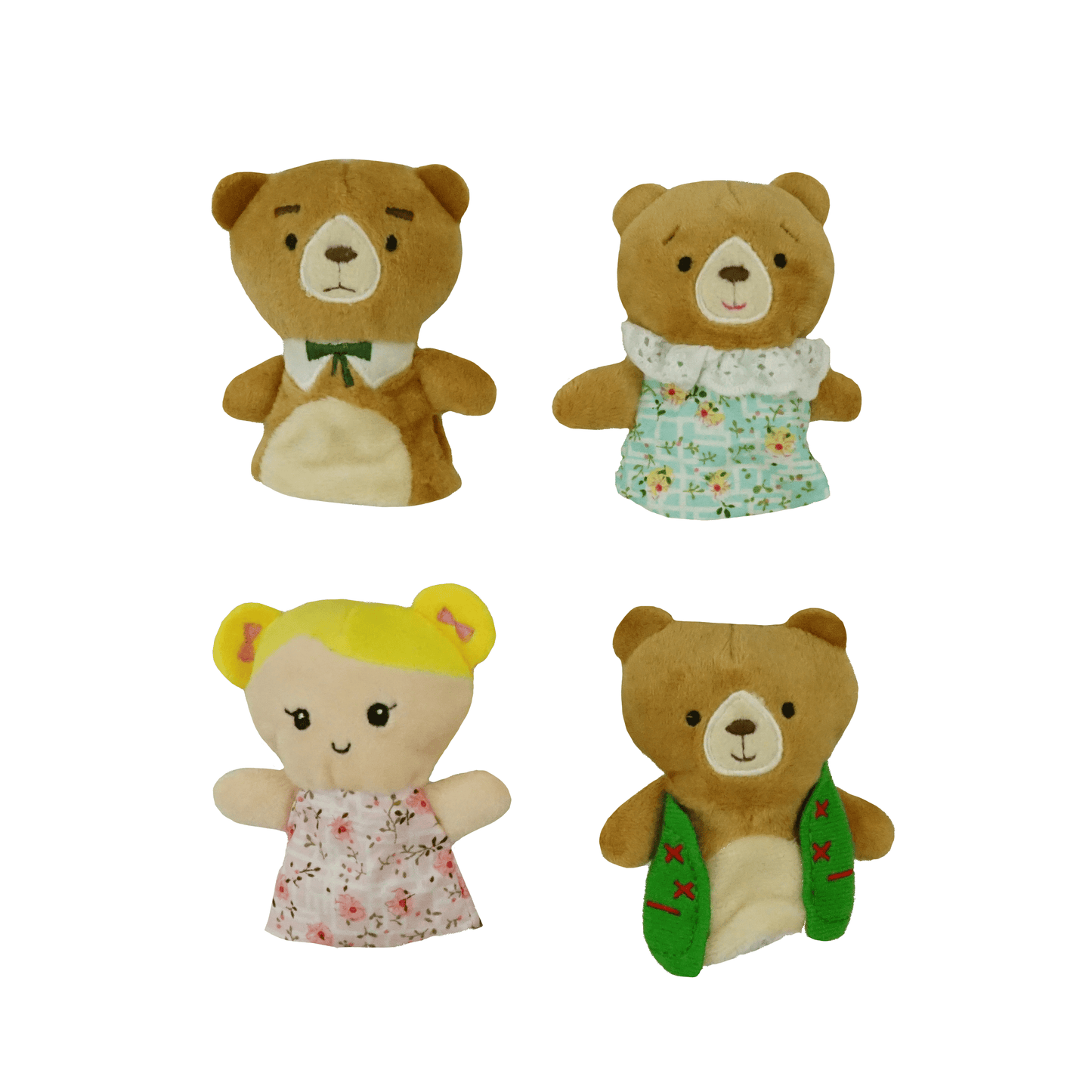 Marissa's Books & Gifts, LLC 4157329724 Read to Me! Goldilocks and the Three Bears Puppet Set