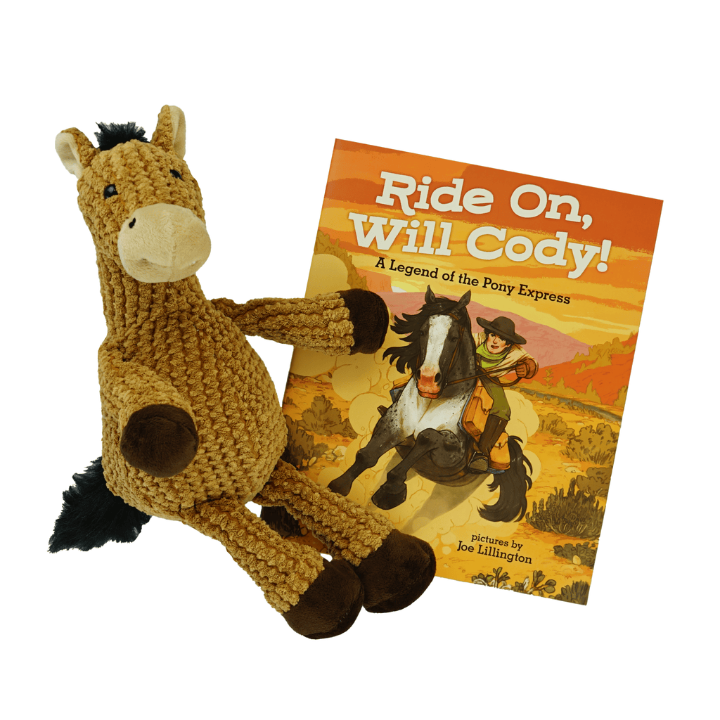 Marissa's Books & Gifts, LLC 4157329725 Ride On, Will Cody! Plush Toy and Book Set