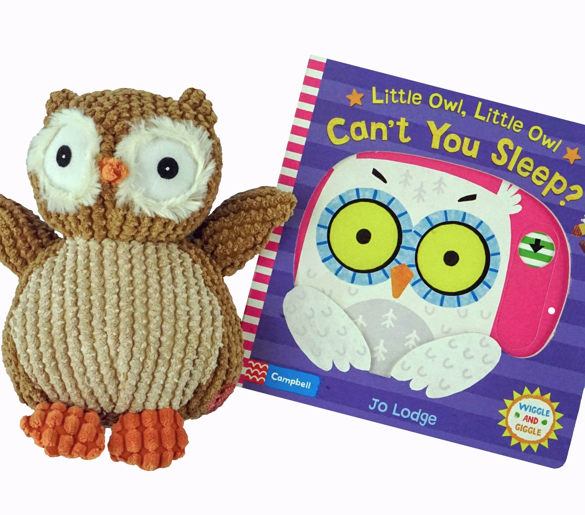 Marissa's Books & Gifts, LLC 4157329727 Little Owl Bedtime Plush Toy and Book Set