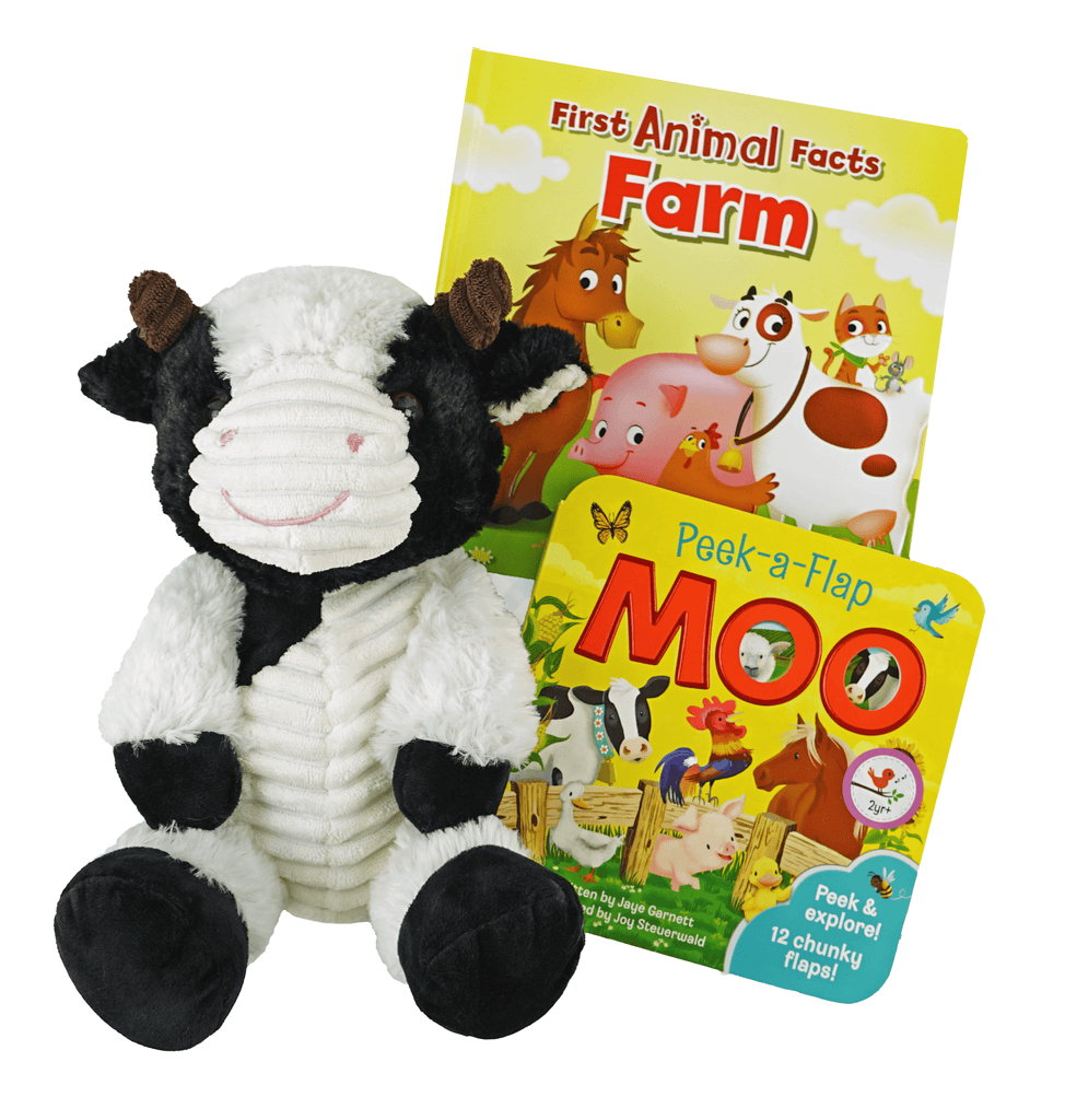 Marissa's Books & Gifts, LLC 4157329731 Farmer Baby Plush Toy and Book Set