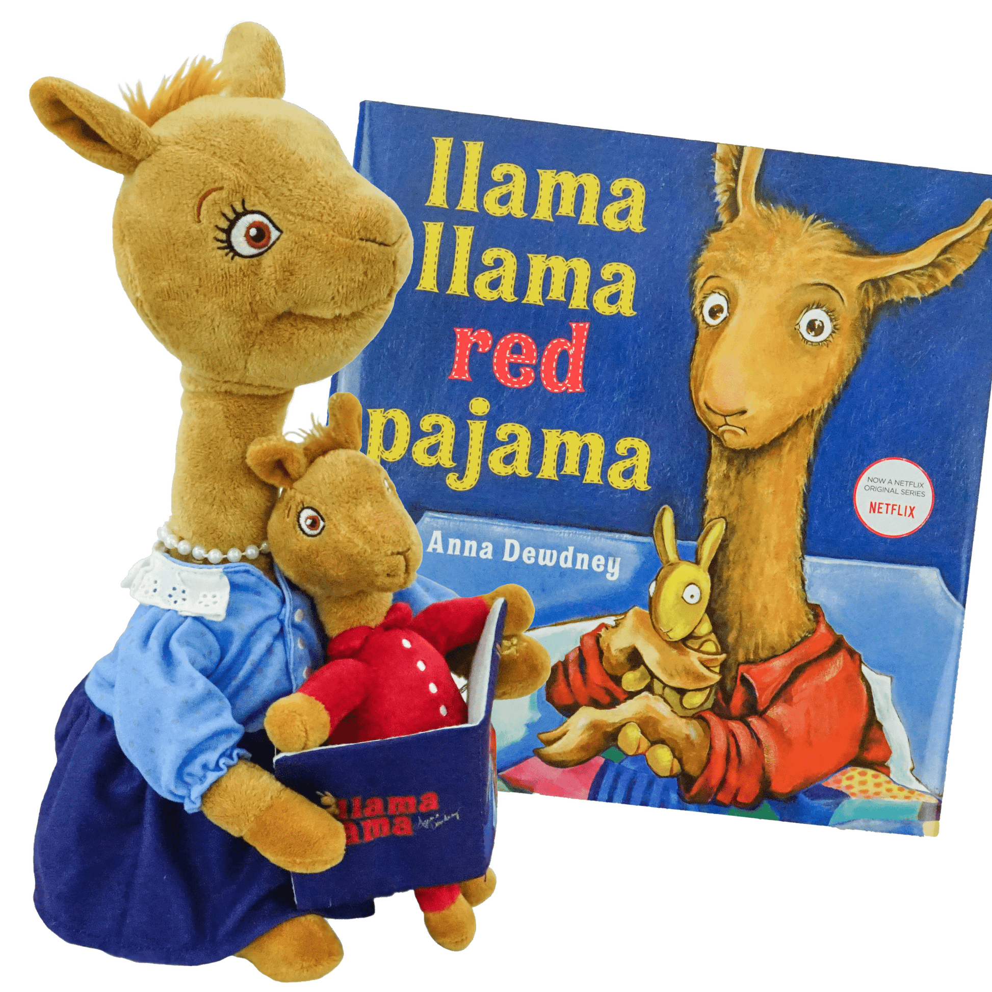 Marissa's Books & Gifts, LLC 421643392567 Read to Me Llama Llama Red Pajama Set