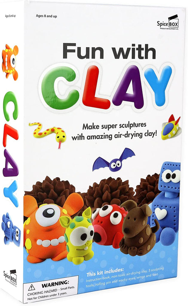 Marissa's Books & Gifts, LLC 628992006918 Spicebox: Fun with Clay