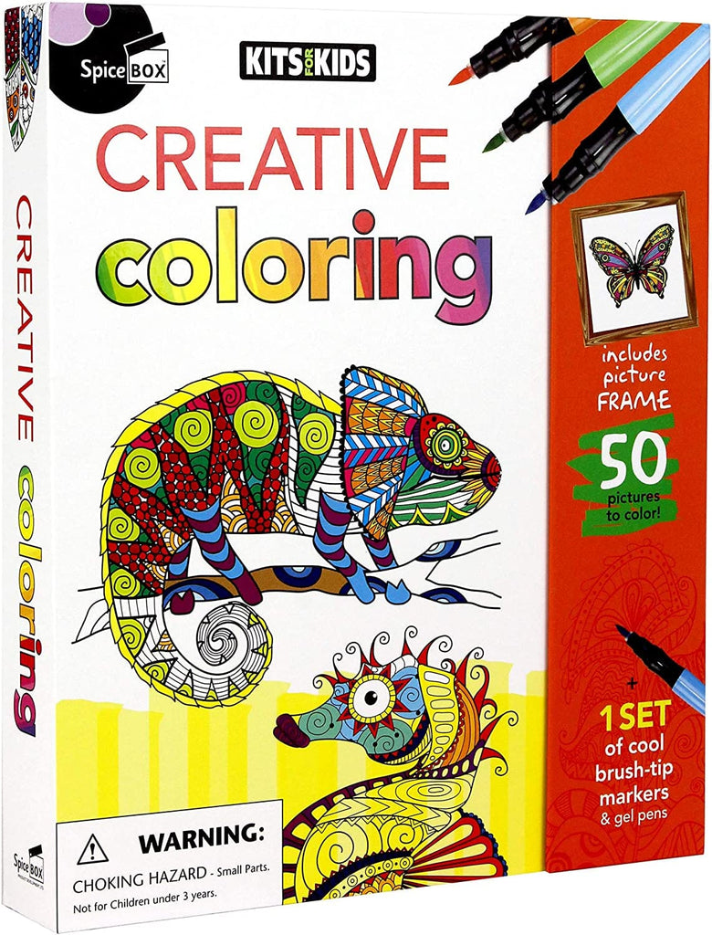 Marissa's Books & Gifts, LLC 628992008714 Spicebox: Creative Coloring