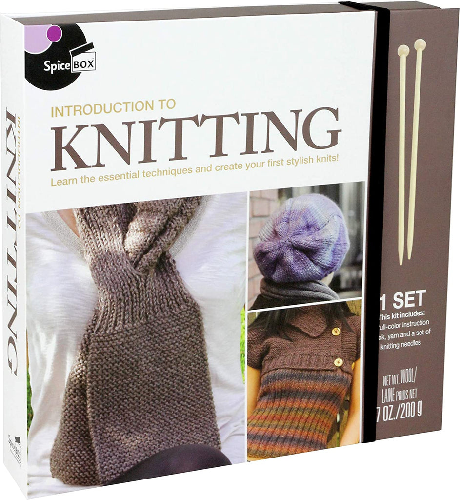 Marissa's Books & Gifts, LLC 628992009872 Spicebox: Introduction to Knitting