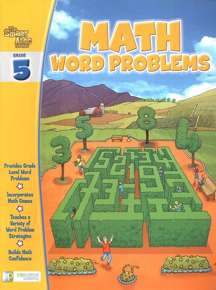 Marissa's Books & Gifts, LLC 843570000137 Math Word Problems Grade 5