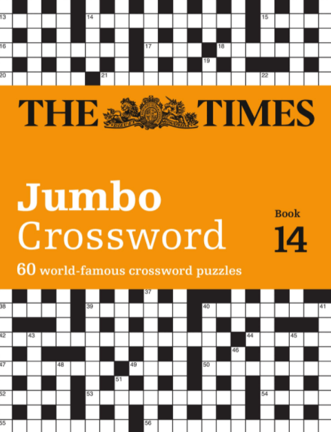 Marissa's Books & Gifts, LLC 9780008285821 The Times Jumbo Crossword Book 14: 60 World-Famous Crossword Puzzles