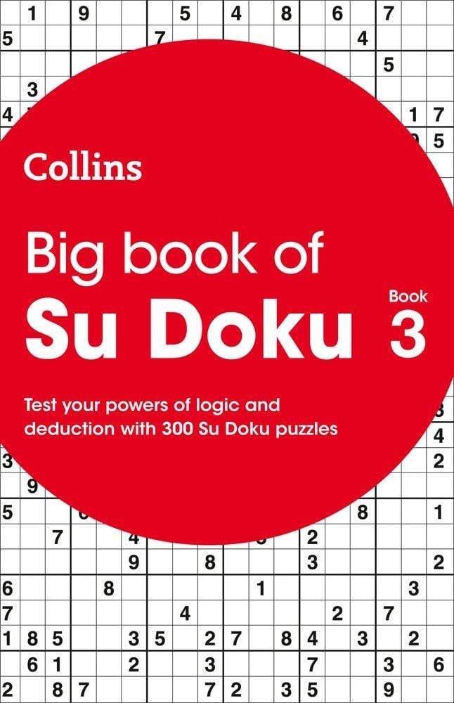 Marissa's Books & Gifts, LLC 9780008293314 Big Book of Su Doku: Book 3