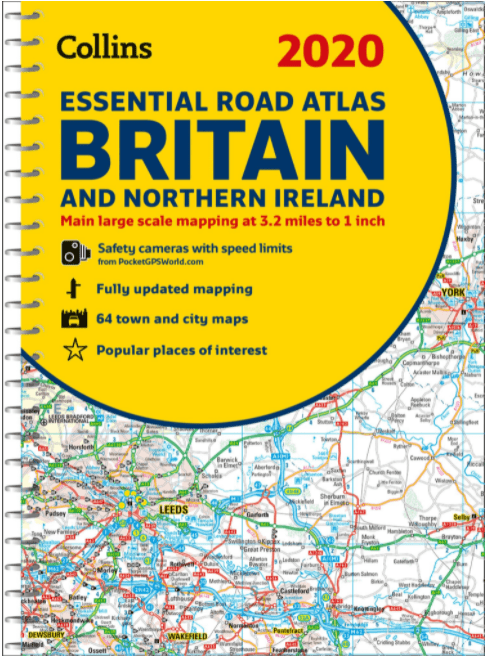 Marissa's Books & Gifts, LLC 9780008318703 2020 Collins Essential Road Atlas Britain and Northern Ireland