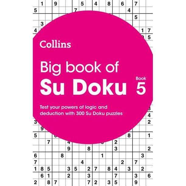 Marissa's Books & Gifts, LLC 9780008324179 Big Book of Su Doku Book 5: 300 Su Doku Puzzles (5)