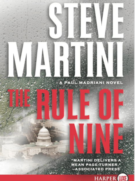 Marissa's Books & Gifts, LLC 9780061930218 The Rule of Nine: Paul Madriani Series (Book 11)