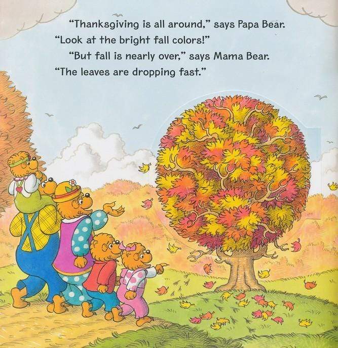 Marissa's Books & Gifts, LLC 9780062075611 The Berenstain Bears: Thanksgiving All Around