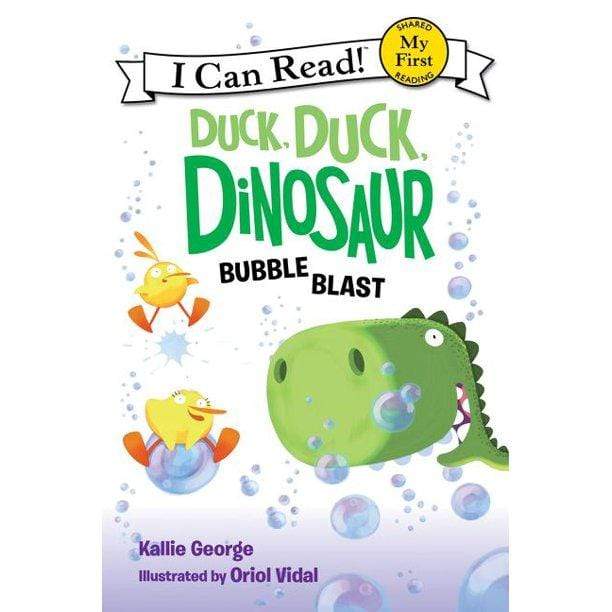 Marissa's Books & Gifts, LLC 9780062353122 Duck, Duck, Dinosaur: Bubble Blast (my First I Can Read)