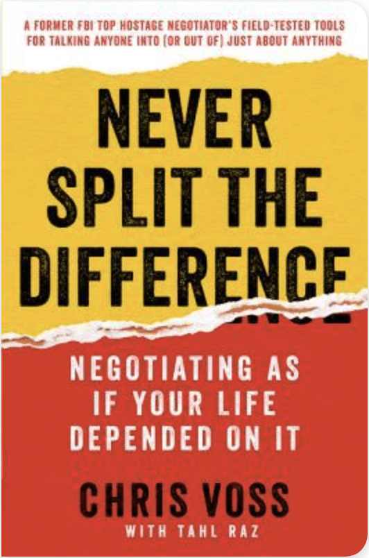 Marissa's Books & Gifts, LLC 9780062407801 Never Split the Difference