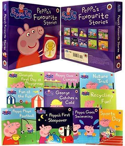 Marissa's Books & Gifts, LLC 9780241414880 Peppa's Favourite Stories 10 Books Collection