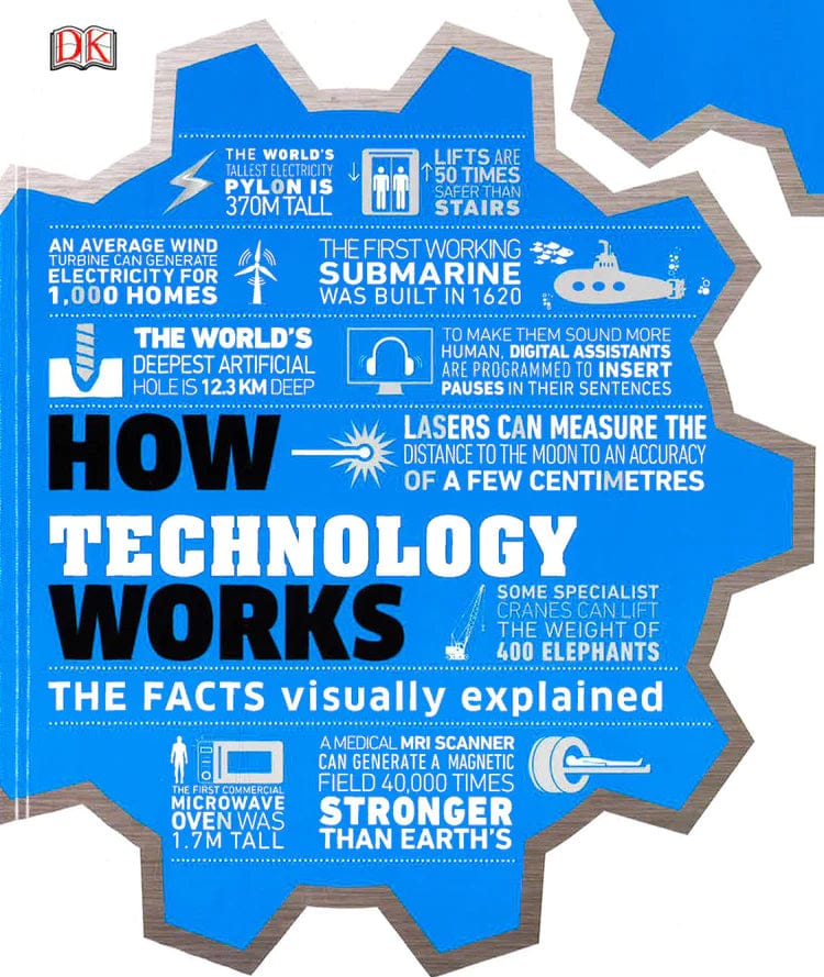 Marissa's Books & Gifts, LLC 9780241472217 How Technology Works: The Facts Visually Explained