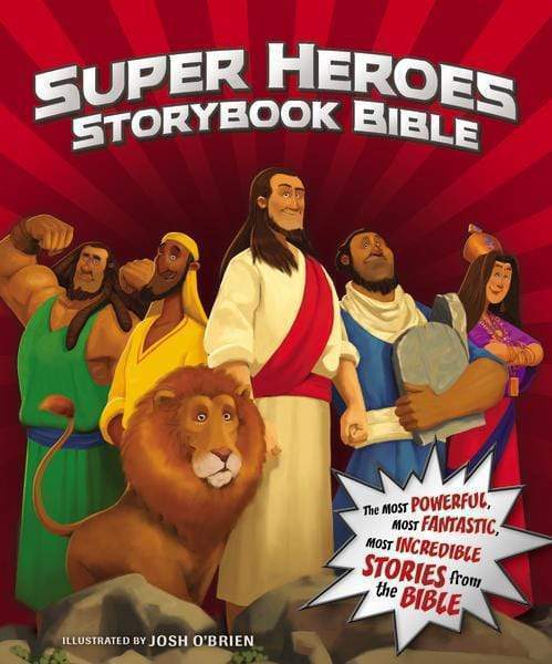 Marissa's Books & Gifts, LLC 9780310750185 Super Heroes Storybook Bible