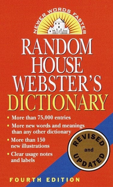 Marissa's Books & Gifts, LLC 9780345447258 Random House Webster's Dictionary