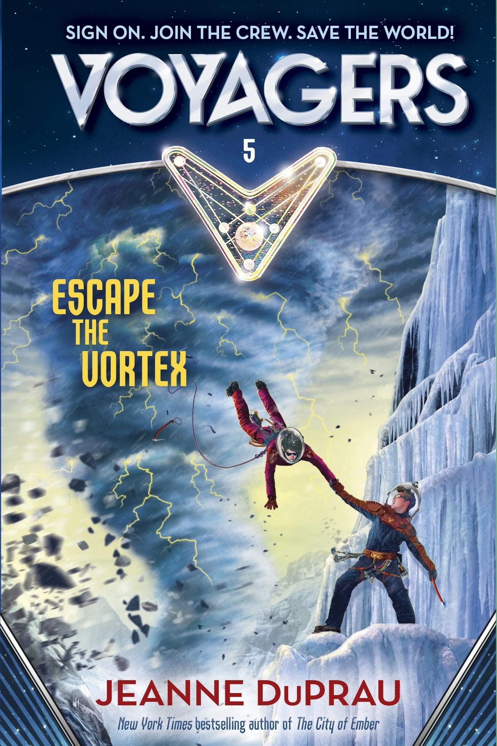 Marissa's Books & Gifts, LLC 9780385386708 Voyagers: Escape The Vortex (Book 5)