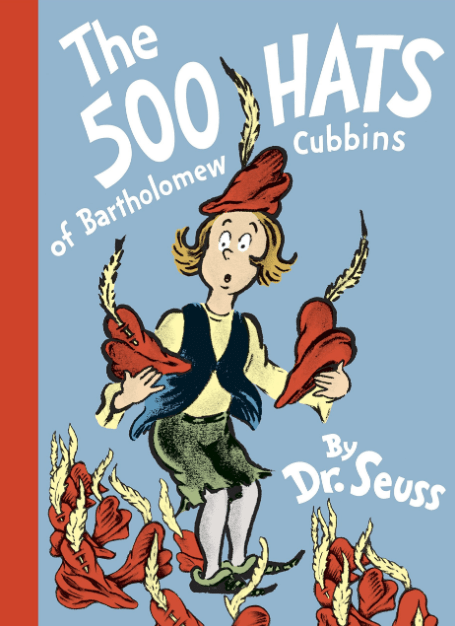 Marissa's Books & Gifts, LLC 9780394844848 The 500 Hats of Bartholomew Cubbins