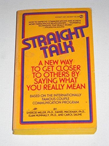 Straight Talk (Signet) - Marissa's Books