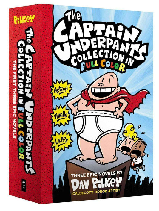 Marissa's Books & Gifts, LLC 9780545870115 Captain Underpants Color Collection