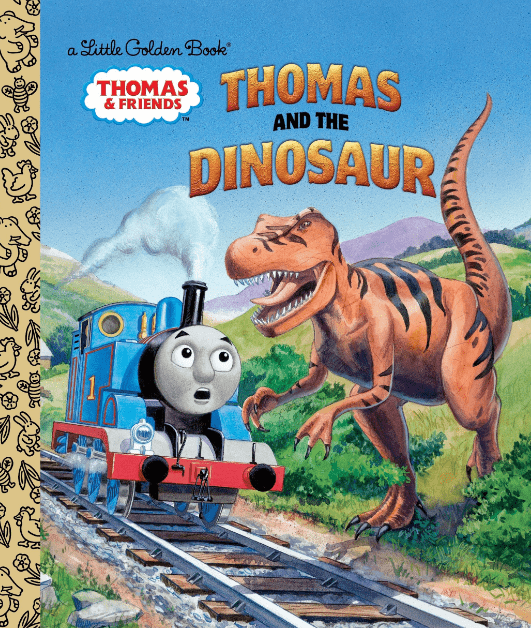 Marissa's Books & Gifts, LLC 9780553496819 Thomas and the Dinosaur: Thomas & Friends (Little Golden Book)