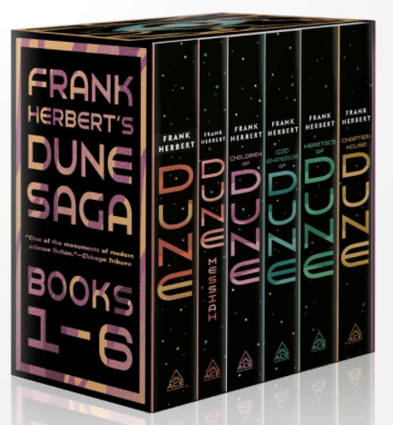 Marissa's Books & Gifts, LLC 9780593201886 Frank Herbert's Dune Saga Collection (Books 1 - 6)