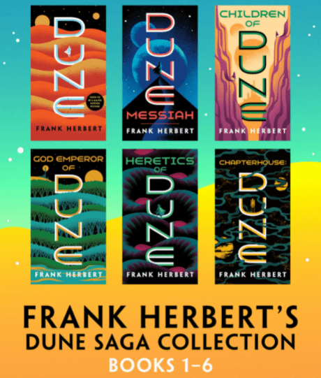 Marissa's Books & Gifts, LLC 9780593201886 Frank Herbert's Dune Saga Collection (Books 1 - 6)